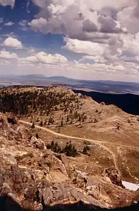 Sierra Madre Range in Wyoming