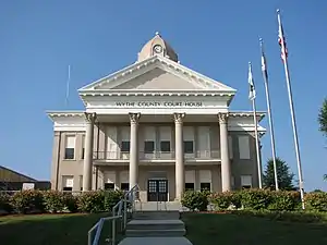 Wythe County Courthouse in Wytheville