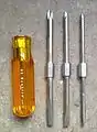 Xcelite interchangeable shaft screwdriver