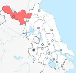 Xuzhou in Jiangsu