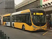 Image 74Transmac YL01, a Yutong ZK6180HGH articulated bus in Macau. (from Articulated bus)