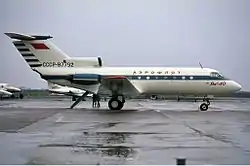 Yakovlev Yak-40, CCCP-87792, Aeroflot