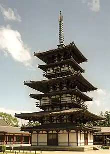 Pagoda at Yakushi-ji in Nara