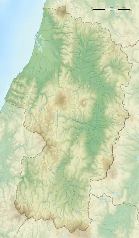 1894 Shōnai earthquake is located in Yamagata Prefecture