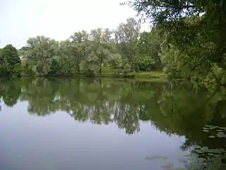 Large pond where Tolstoy bathed in summer and went ice-skating in winter.[citation needed]