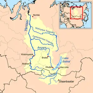 Yenisey basin