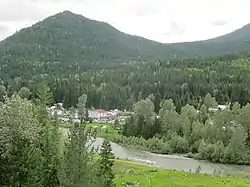 Ymir and the Salmo River from Wildhorse Mountain