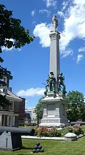 Civil War Soldiers & Sailors Monument (1891), Yonkers, New York.