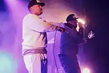 Slum Village (Young RJ & T3) performing at the Nouveau Casino in Paris in 2014