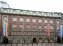 The building at Yrjönkatu 27-29 in Helsinki, Finland, currently home to Luckan