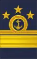 Sleeve insignia of the rank of Marshal of Yugoslavia for the Navy, used 1945–1953. Insignia was abolished in 1953.