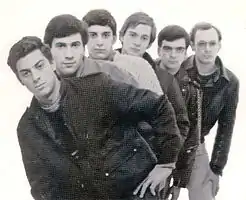 Zem in 1987, (left to right): João Sanguinheira, Paulo Santos, Antonio José, To Gonçalves, Victor Bagoim, Francis Riba.