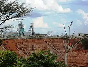 Mopani Copper Mines (Nkana Mine) in Kitwe.