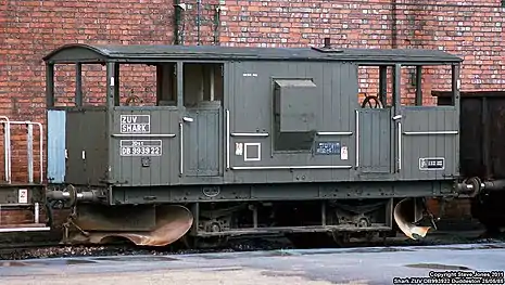 'Shark' ballast plough brake van