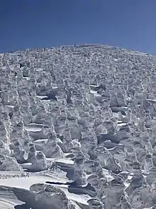 Snow monsters in Mount Zaō