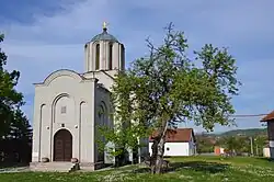 Church in village Guncati, municipality Knić, Serbia