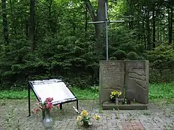 Cemetery and memorial of victims of the German-perpetrated massacre from 1945