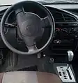 Interior with automatic transmission