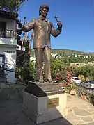 Zeki Müren's statue at Zeki Müren Art Museum