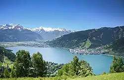 View over Lake Zell