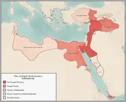 The Zengid state in the mid 12th century