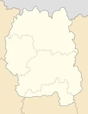 Kamianyi Brid is located in Zhytomyr Oblast