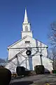 Zion Episcopal Church dates to 1830.  This building was built in 1927 after an earlier building burned down.