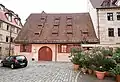 The restored barn Zirkelschmiedsgasse 30, Nuremberg.