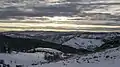 View from Tornik in the winter