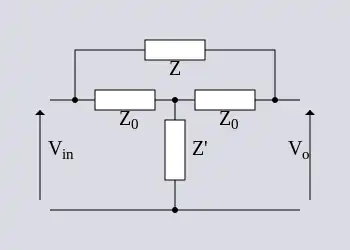 Bridged T circuit