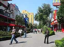 Genova Street in Zona Rosa