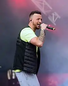 Azet performing at the Openair Frauenfeld, 2019