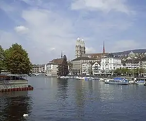 Grossmünster church Zürich