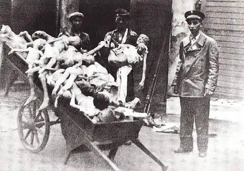 Image 10Emaciated corpses of children in Warsaw Ghetto.