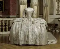 Coronation robes of Sophia Magdalena, 1772.