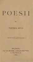 Veronica Micle's own poetry volume (1887)